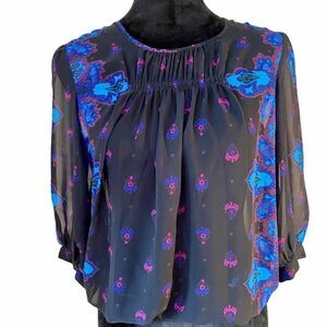 Massimo Sheer 3/4 Sleeve Blouse, Sz. S